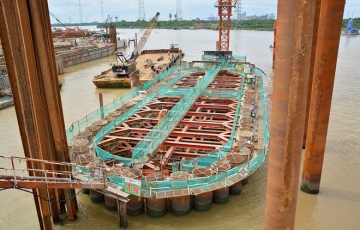 Dự án chống ngập 10.000 tỷ thay thép Nhật Bản thành thép Trung Quốc Dự án chống ngập 10.000 tỷ thay thép Nhật Bản thành thép Trung Quốc