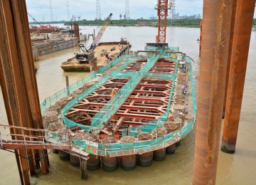 Dự án chống ngập 10.000 tỷ thay thép Nhật Bản thành thép Trung Quốc Dự án chống ngập 10.000 tỷ thay thép Nhật Bản thành thép Trung Quốc